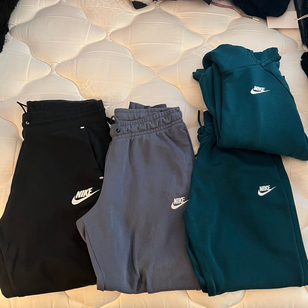 Nike Sweatpants - Black, Gray, Teal